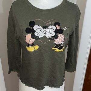 Mickey & Minnie Mouse Top